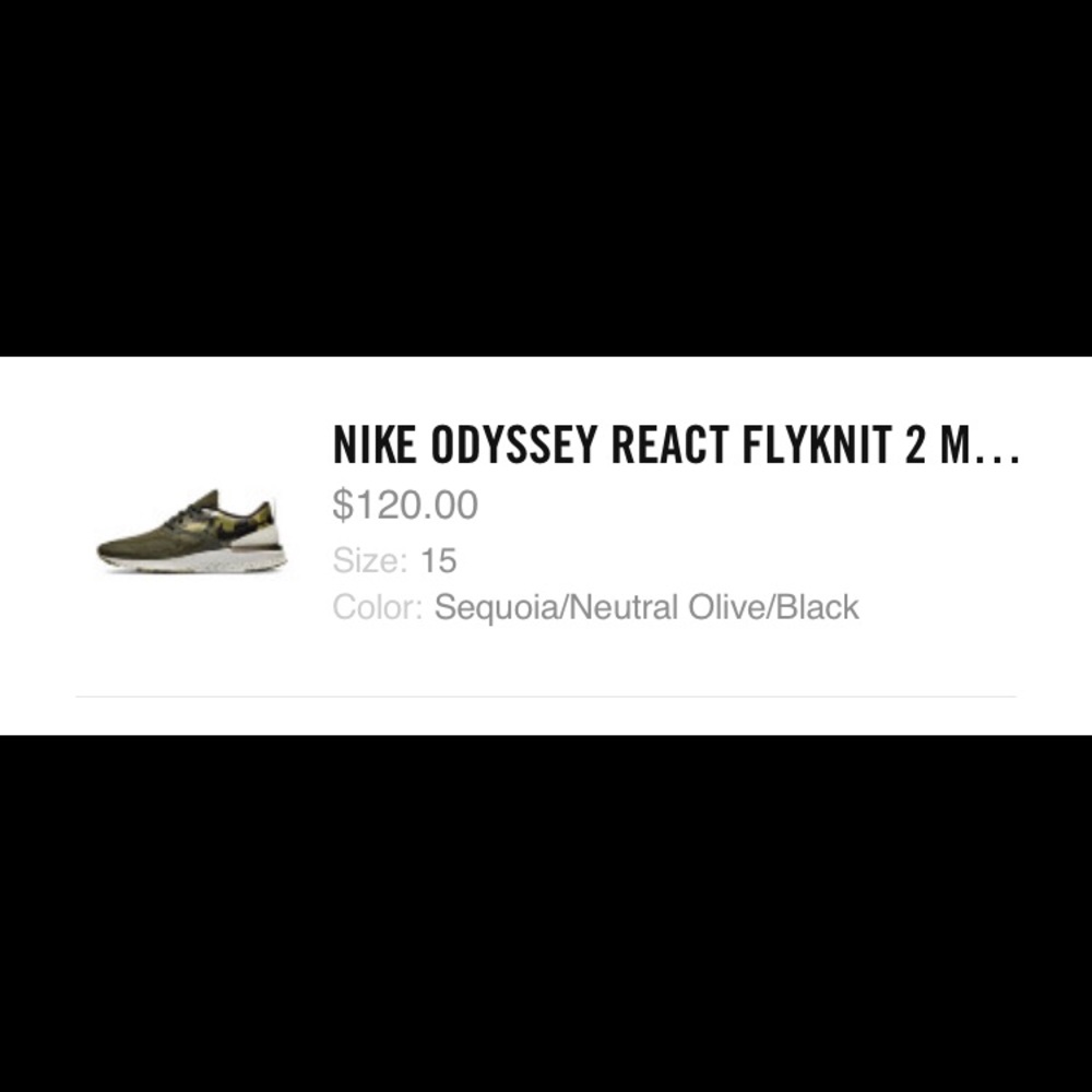 Nike Odyssey React Camo shoes! - Picture 4 of 4